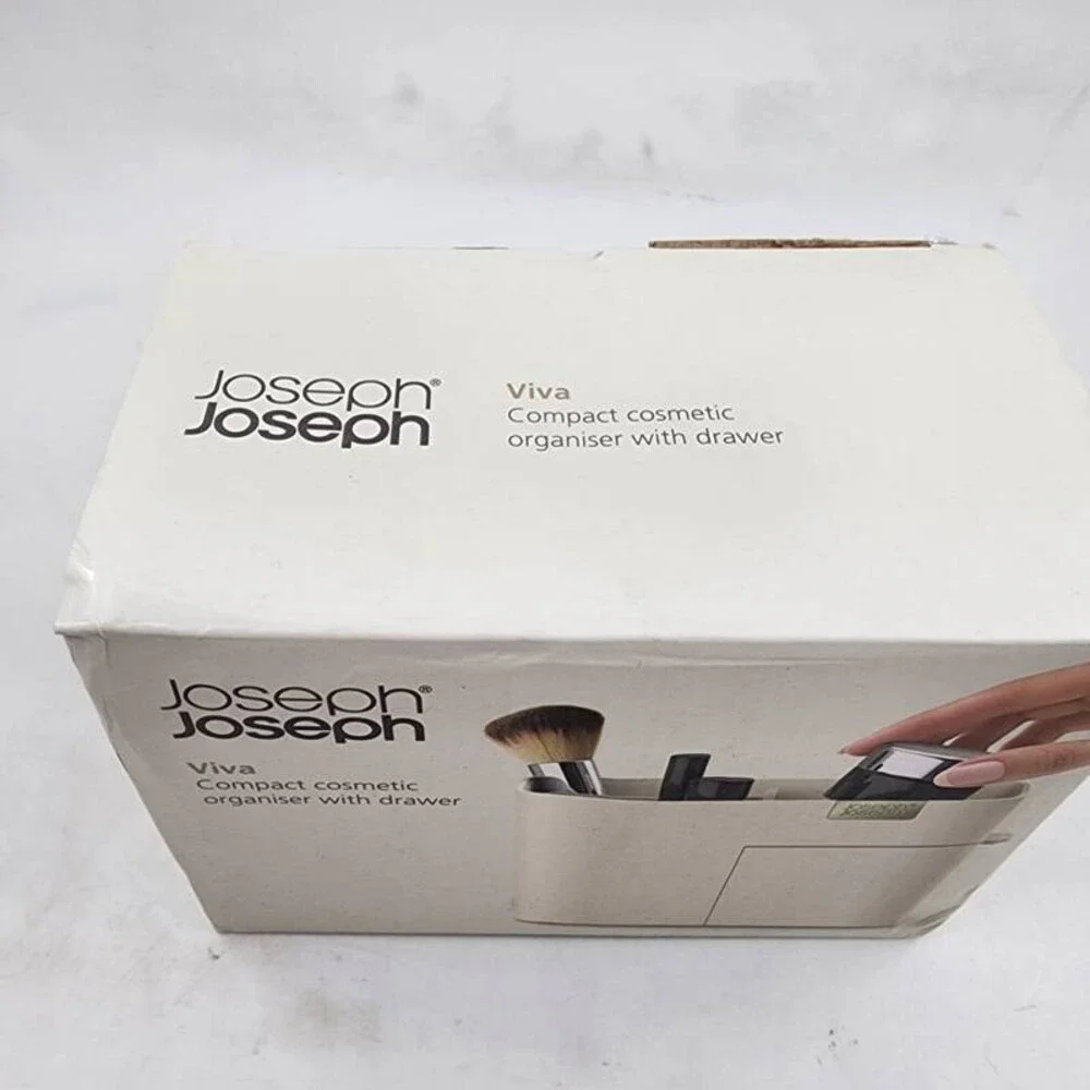 Joseph Joseph Viva Compact Cosmetic Organiser with Drawer - Shell